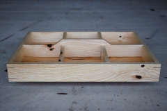 Ash and yew tray insert