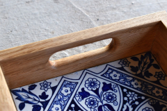 Handle and tile detail