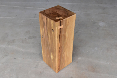 Oak coffee stool